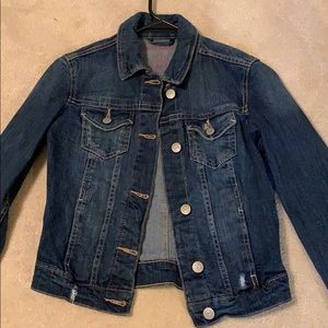 Distressed Jean jacket